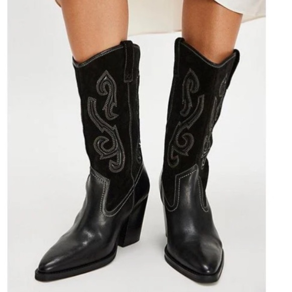 Free People Farrah Western Boots NWT